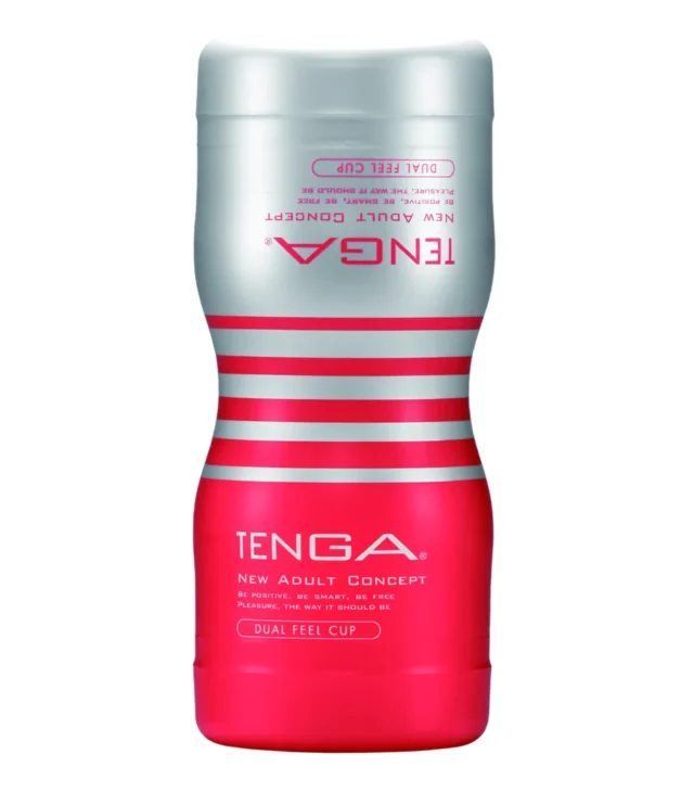 Tenga - Dual Feel Cup Medium Średni Masturbator Ssący