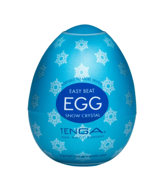 Tenga - Jednorazowy Masturbator Śnieżne Jajeczko Egg Snow Crystal 1szt