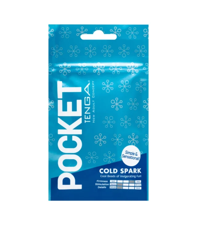 Tenga - Kieszonkowy Jednorazowy Masturbator Pocket Cold Spark