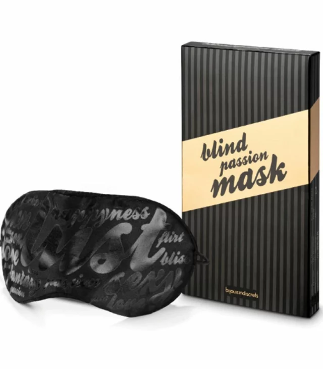 Maska na oczy - Bijoux Indiscrets Blind Passion Mask