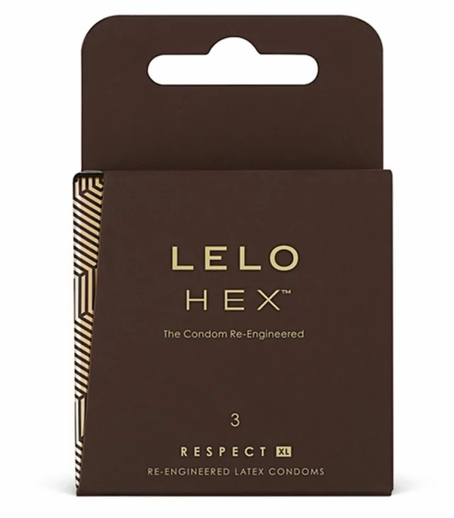 Prezerwatywy - Lelo HEX Respect XL 3 szt