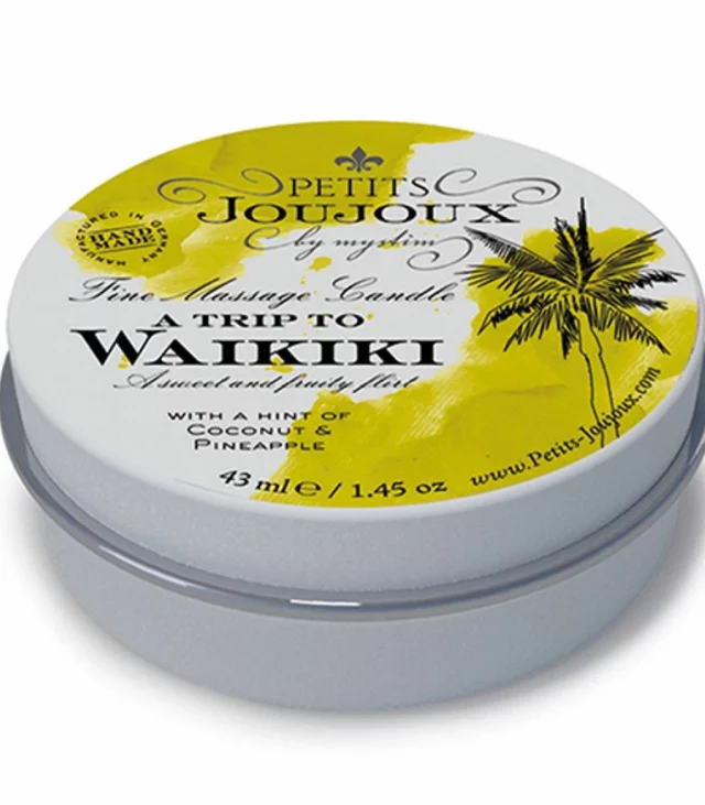 Świeca do masażu - Petits Joujoux Massage Candle Waikiki 33g