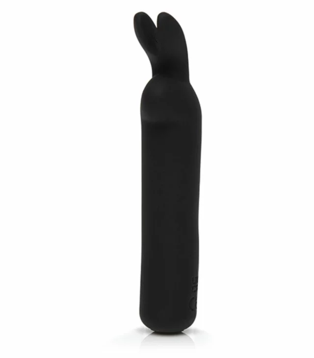 Wibrator - Happy Rabbit Rechargeable Vibrating Bullet Black