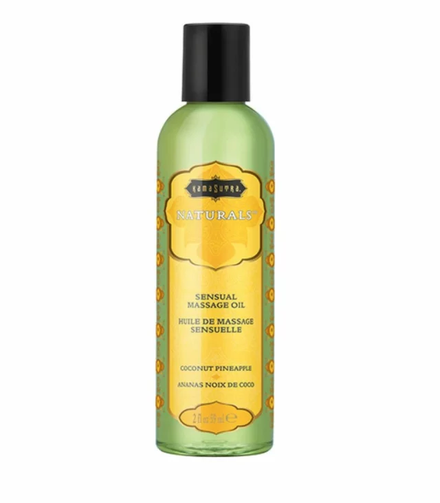 Olejek do masażu - Kama Sutra Naturals Massage Oil Coconut Pineapple 59 ml