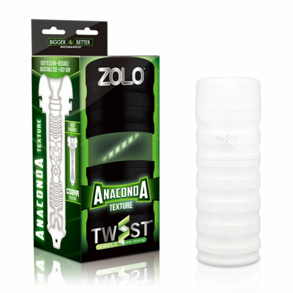 Masturbator - Zolo Twist Anaconda Masturbator