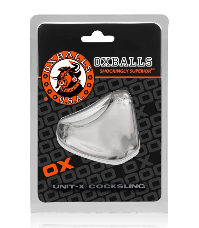 Oxballs - Unit-X Pierścień Erekcyjny Na Penisa Przezroczysty