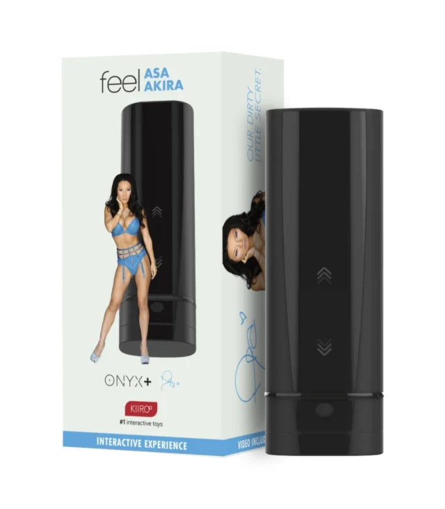 Kiiroo - Masturbator Z Wibracjami Onyx+ Asa Akira