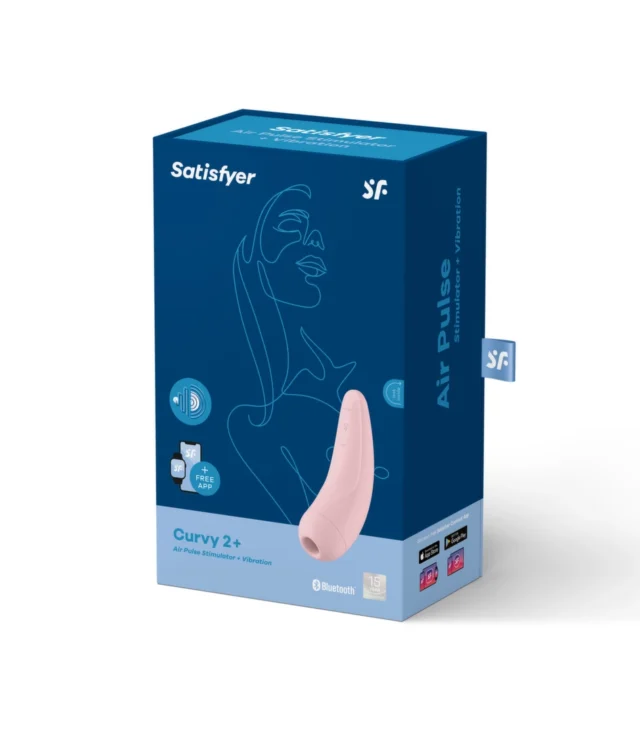 Satisfyer - Curvy 2+ Stymulator Powietrzny Z Wibracjami