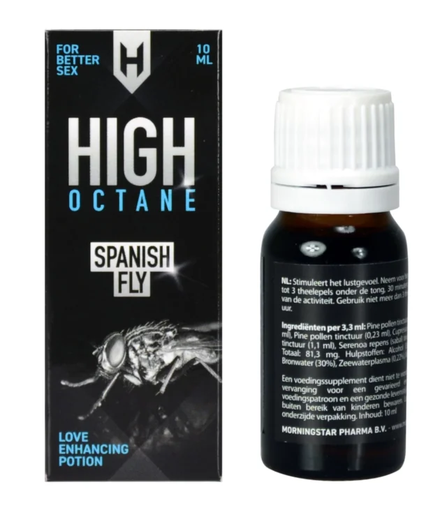 High Octane - Środek Na Lepszą Potencję Dla Kobiet i Mężczyzn Spanish Fly 10 ml