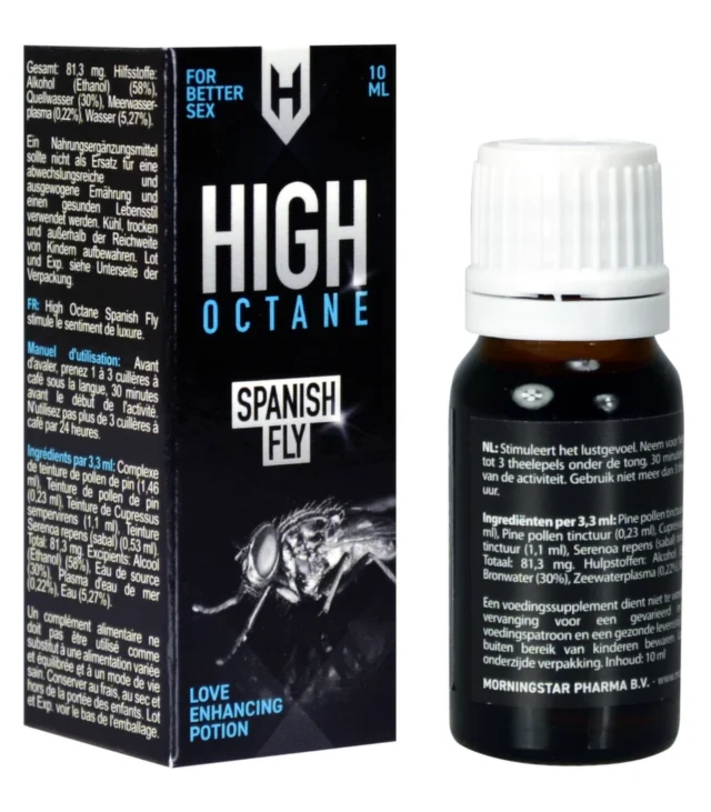 High Octane - Środek Na Lepszą Potencję Dla Kobiet i Mężczyzn Spanish Fly 10 ml