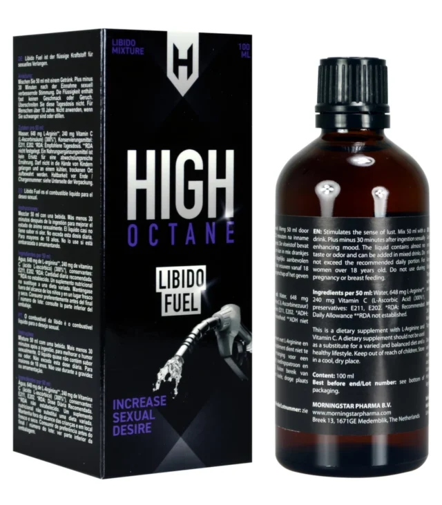 High Octane - Krople Zwiększające Libido Libido Fuel 100 ml