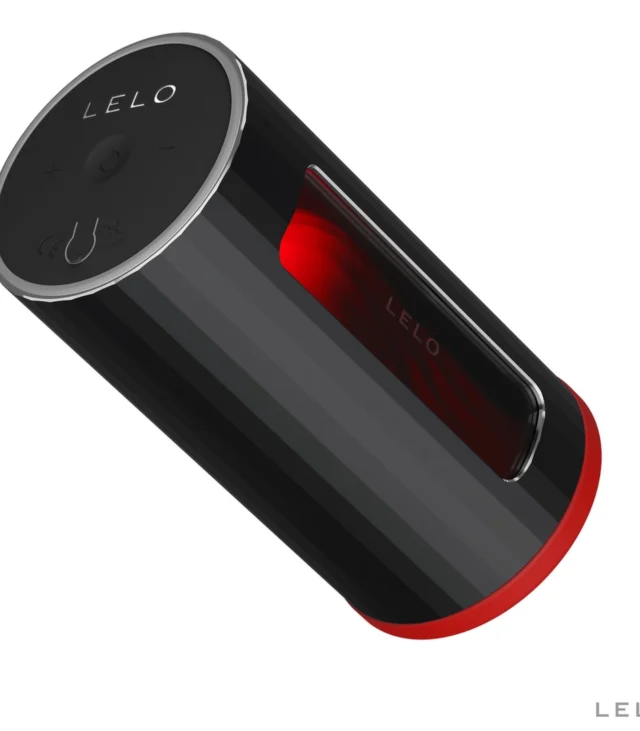 Lelo - Masturbator F1 V2 W Kolorze Czarno-Czerwonym