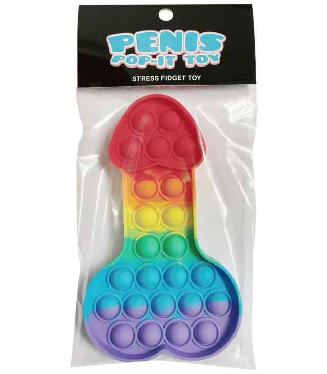 Kheper Games - Zabawka Odstresowująca W Kształcie Penisa Penis Pop-It Toy