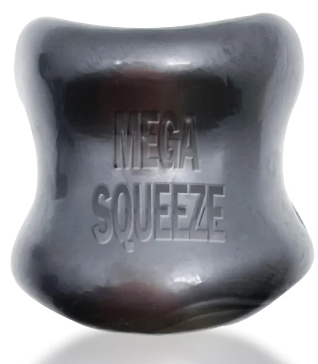 Oxballs - Mega Squeeze Ergofit Ballstretcher Srebrny