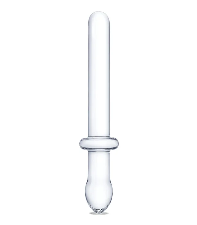 Glas - Klasyczne Szklane Gładkie Dwustronne Dildo Classic