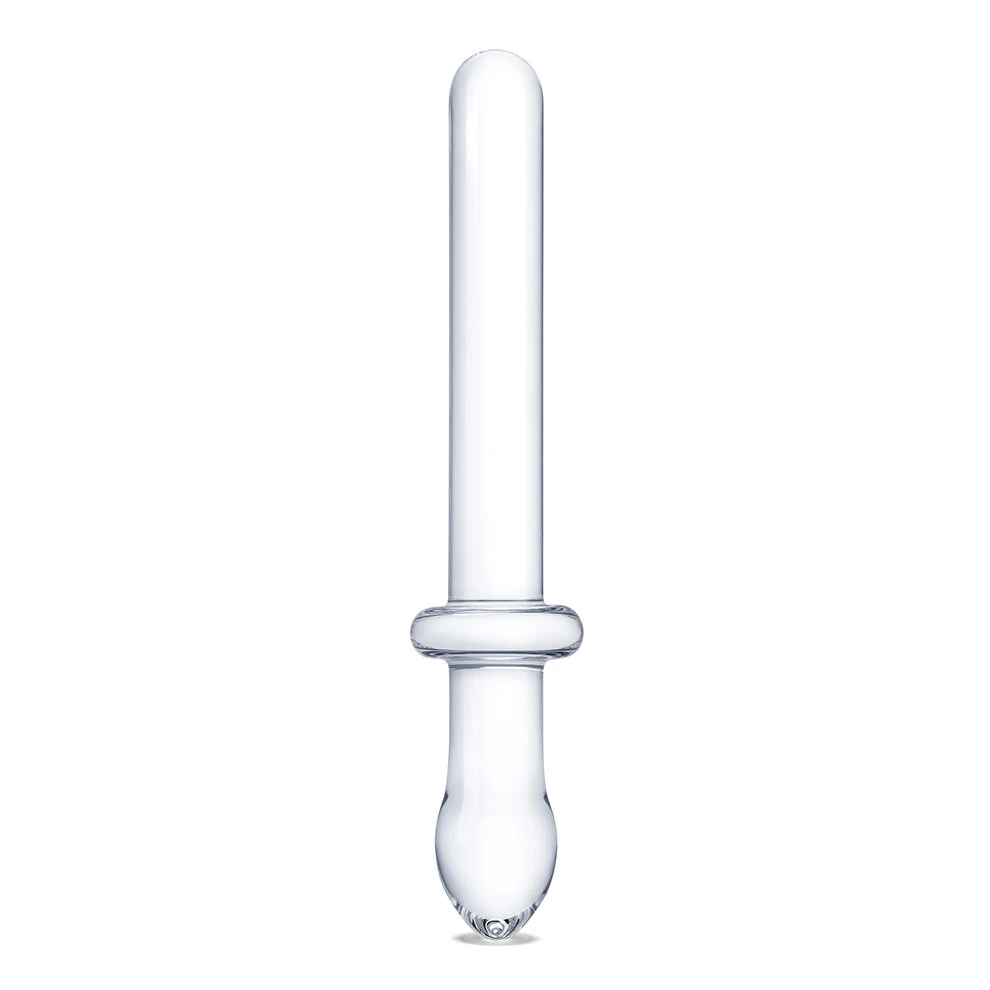 Glas - Klasyczne Szklane Gładkie Dwustronne Dildo Classic