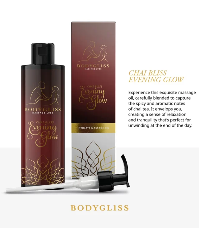 Bodygliss - Olejek Do Intymnego Masażu Oil Chai Bliss Wieczorny Blask