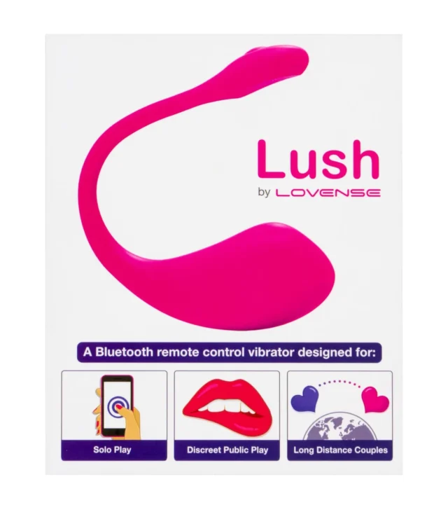 Lovense - Jajeczko Wibrujące Sterowane Aplikacją Lush 2