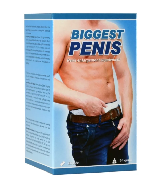 Biggest Penis - Kapsułki Na Powiększenie Penisa