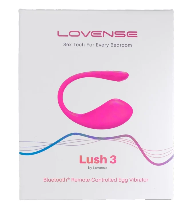 Lovense - Jajeczko Wibrujące Lush 3 Różowe