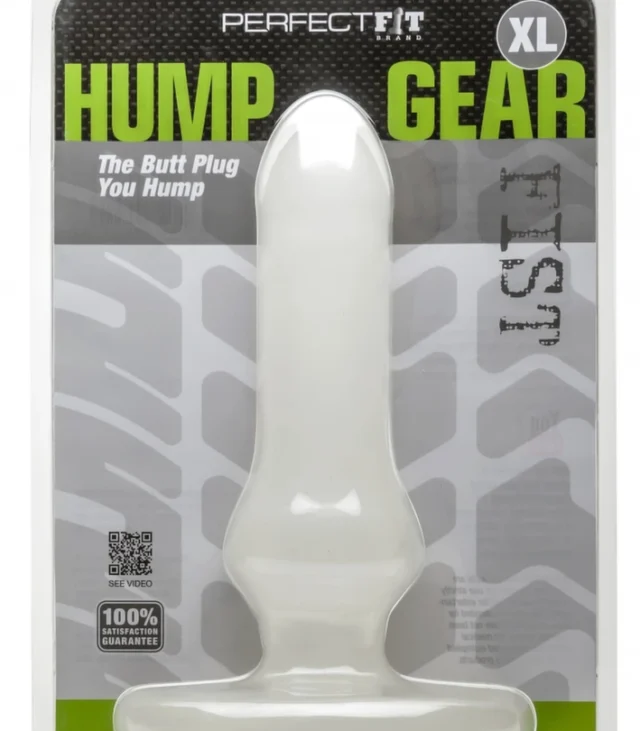 Plug analny - Perfect Fit Hump Gear XL Clear Przezroczysty