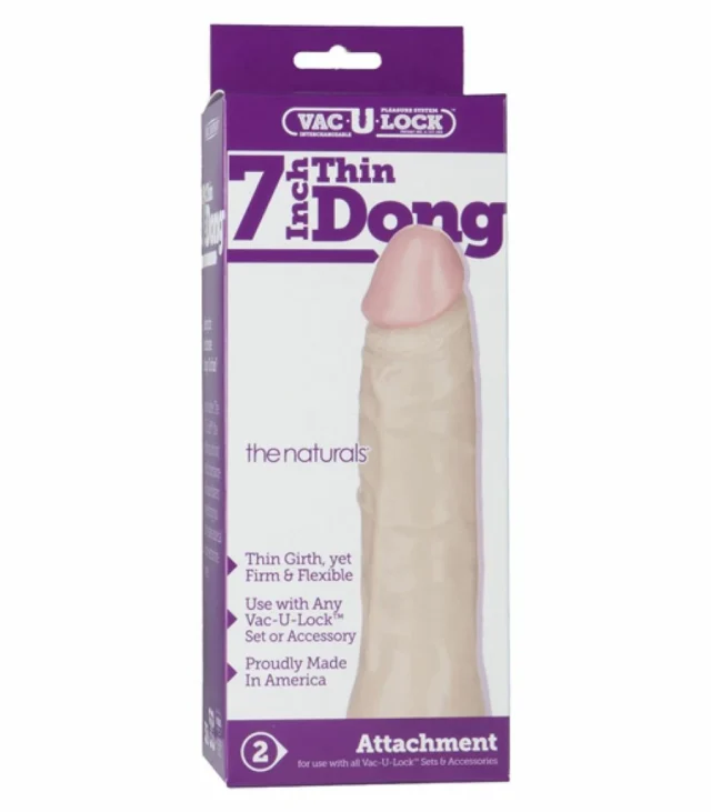 Dildo do Vac-U-Lock Doc Johnson- Dildo Natural