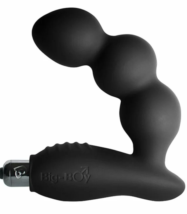 Wibrujący masażer prostaty - Rocks-Off Big-Boy Intense 10-Speed Black