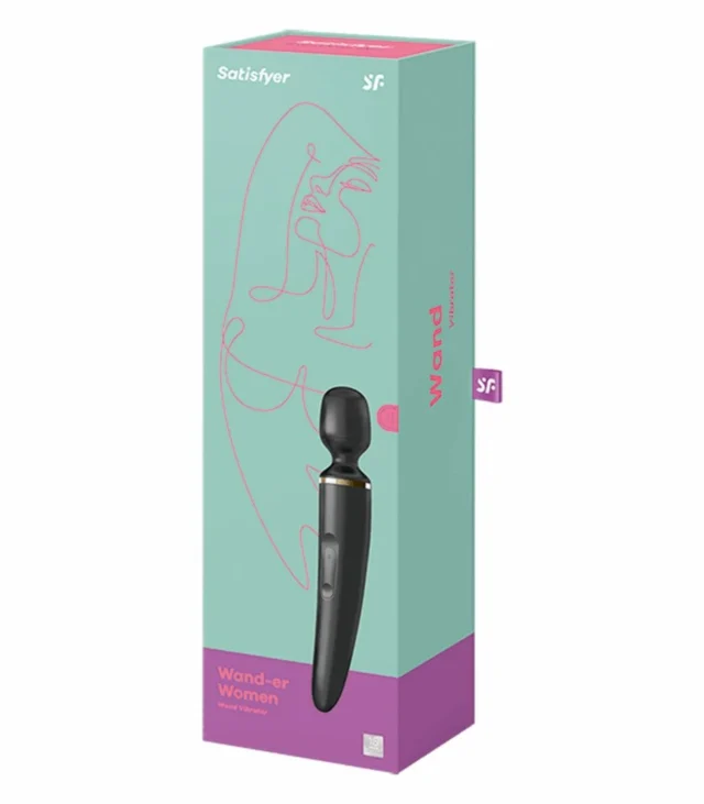 Masażer - Satisfyer Wand-Er Women Black