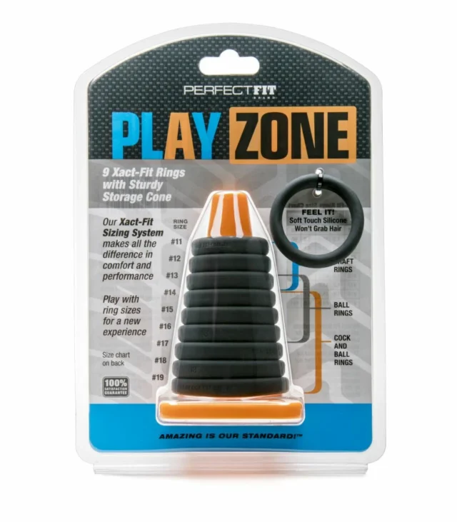 Pierścienie na penisa - Perfect Fit Play Zone Kit