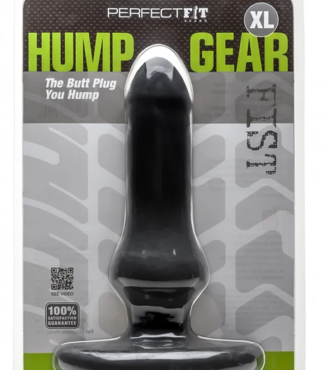 Plug analny - Perfect Fit Hump Gear XL Black Czarny