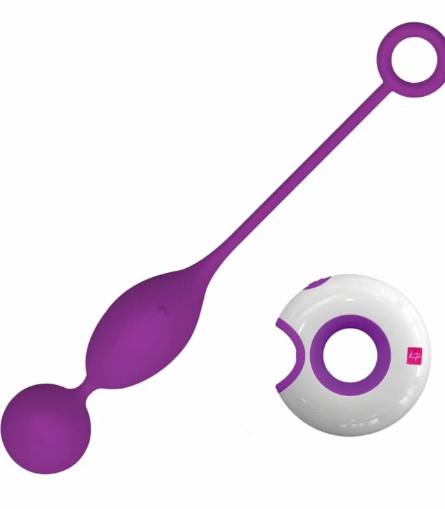 Wibrujące jajeczko - LoversPremium O-Remote Control Egg Purple Julia