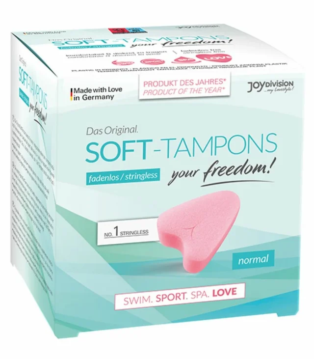 Tampony - Joydivision Soft-Tampons Stringless Normal 3 szt