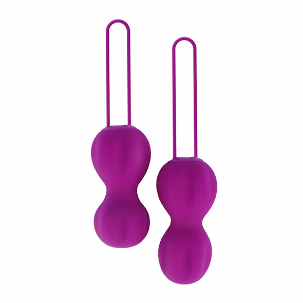 Zestaw do ćwiczeń mięśni Kegla - Nomi Tang IntiMate Kegel Set Plus Purple