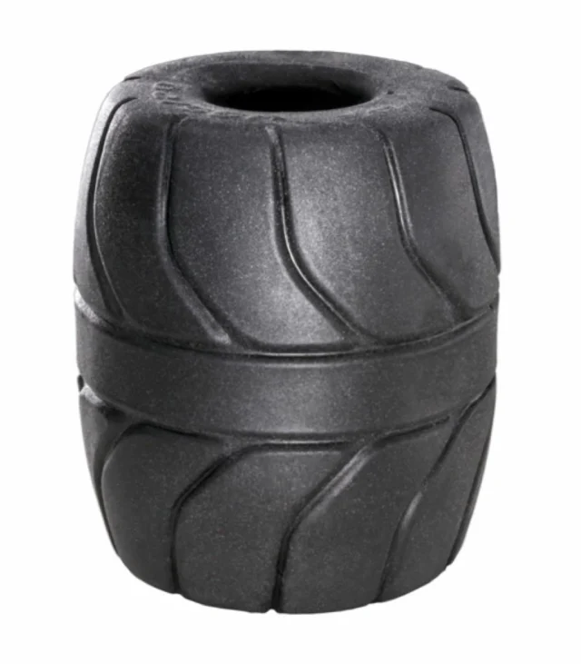 Rozciągacz do jąder - Perfect Fit SilaSkin Ball Stretcher Black Czarny