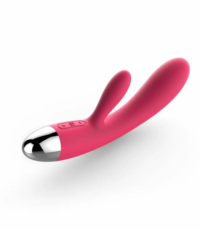 Wibrator z sensorem dotykowym - Svakom Lorna Touch Sensor Vibrator Wine Red