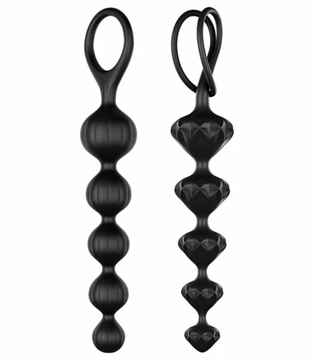 Koraliki analne - Satisfyer Love Beads Black