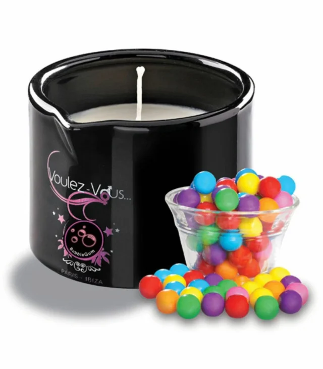 Świeca do masażu - Voulez-Vous... Massage Candle Bubblegum 180 ml