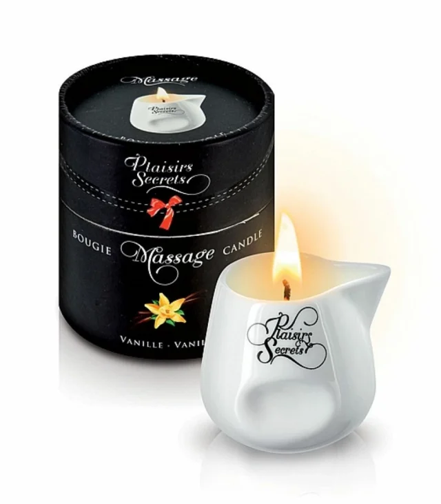 Świeca do masażu - Plaisirs Secrets Massage Candle Vanilla