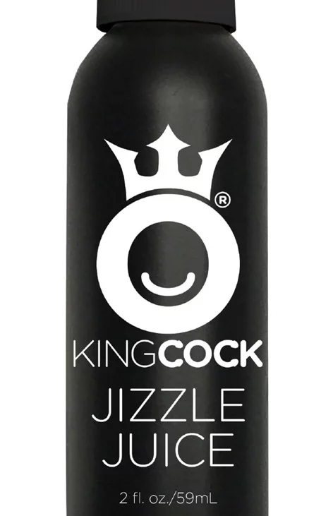 King Cock - Realistyczne Naturalne Dildo Z Wytryskiem 20 CM Jasny Kolor Skóry