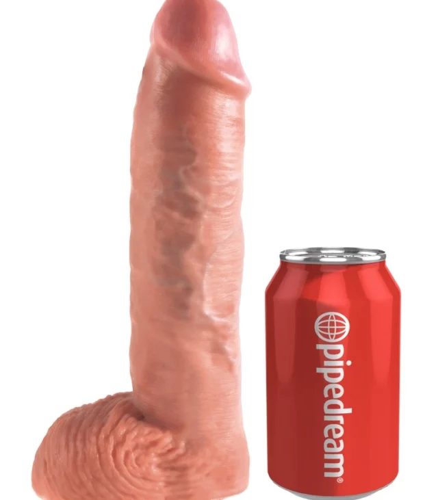 King Cock - Realistyczne Dildo Strap-On Na Szelkach 25 CM