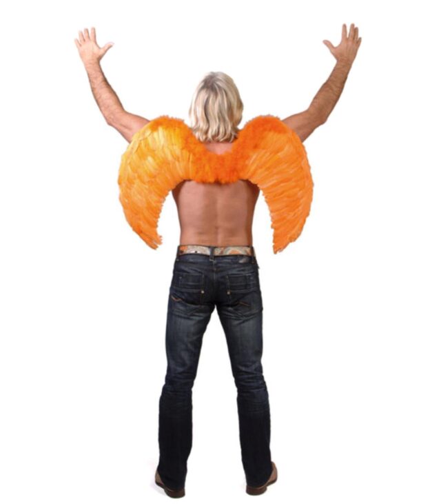 Angel Wings Orange - Mega size 80x56cm