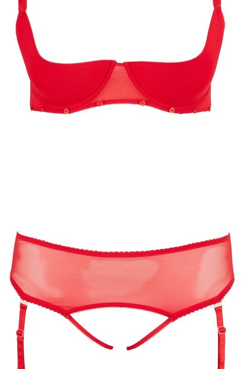 Bra Set red 90F/XL