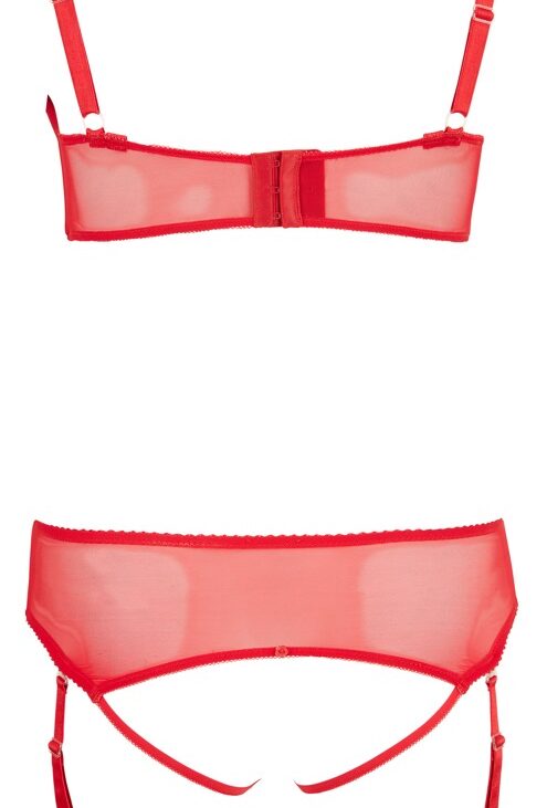 Bra Set red 90F/XL