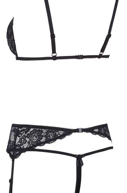 Lace Suspender Set XL