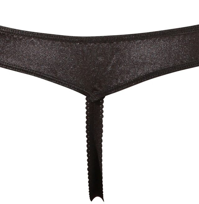 Basic G-String black L