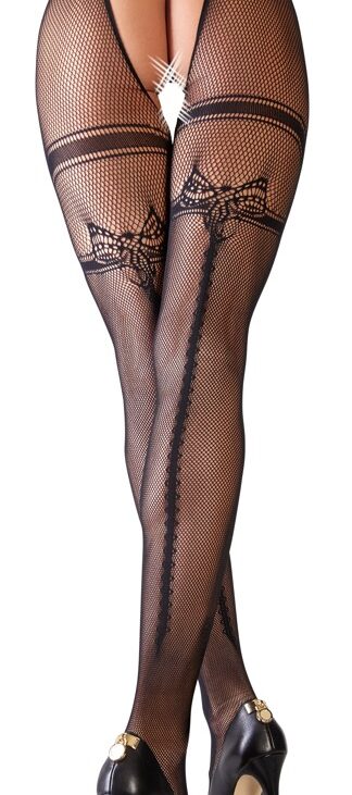 Crotchless Tights L/XL