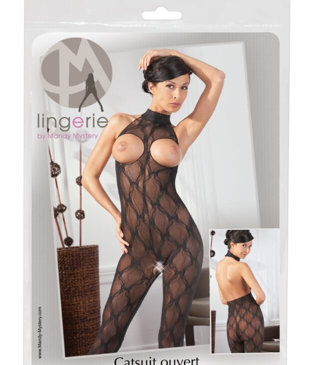 Catsuit open bust S-L