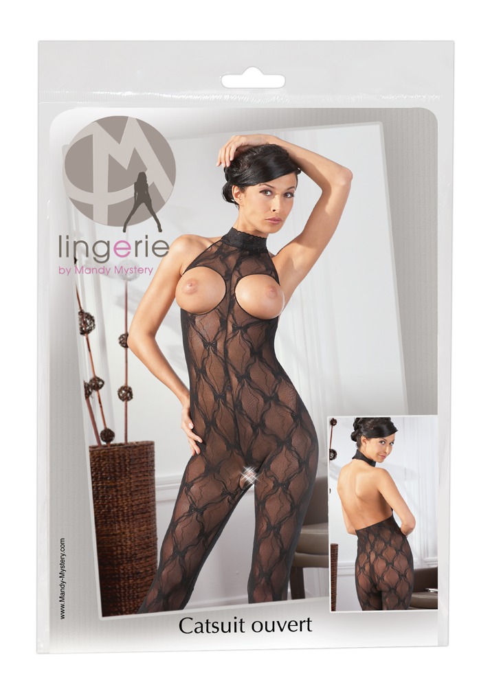 Catsuit open bust S-L