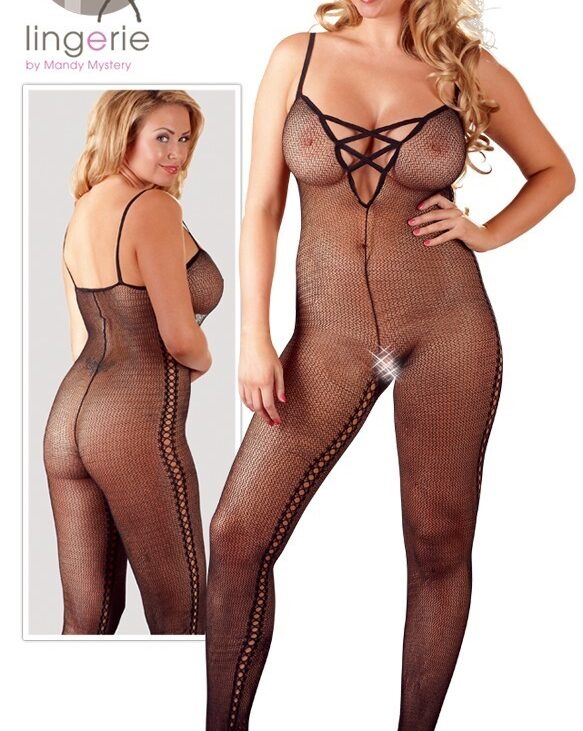 Catsuit with lacing