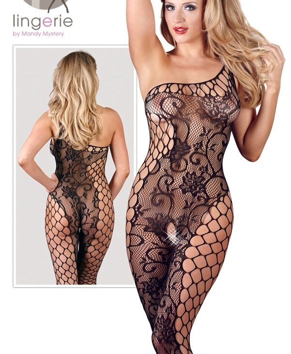 Catsuit asymmetrical S-L